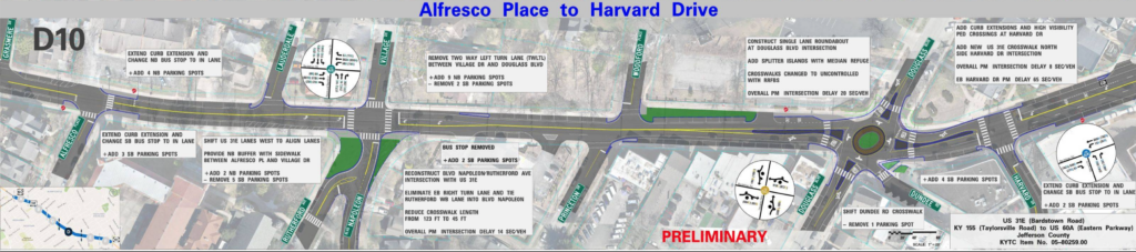 Alfresco Place to Harvard Drive
