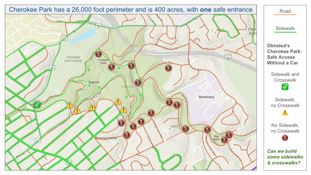 Cherokee Park Access