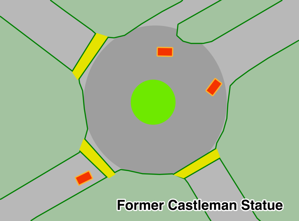 former castleman footprint