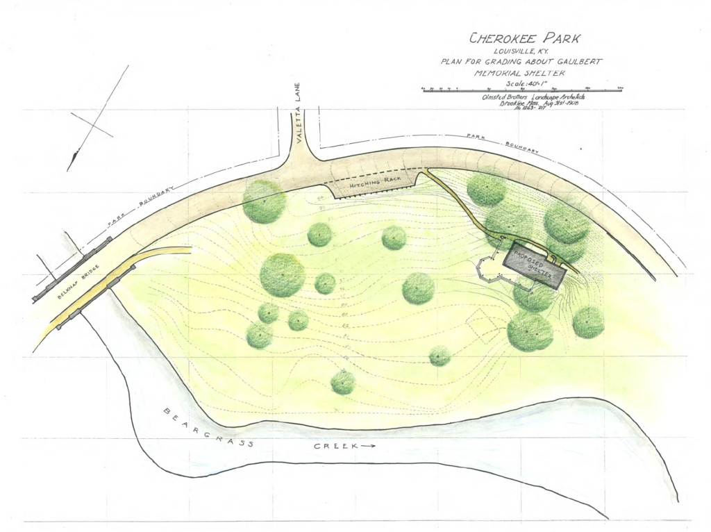 Original Big Rock Parking, south side